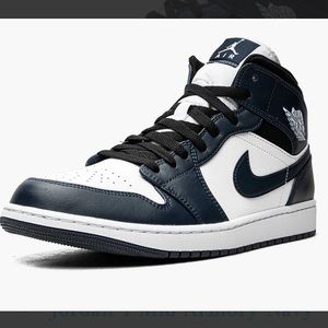 Air Jordan 1 Mid GS 'Armory Navy' – Size US 4.5 Y